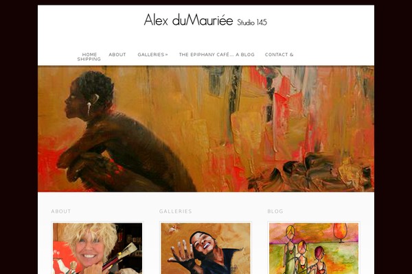 Dandelion theme site design template sample