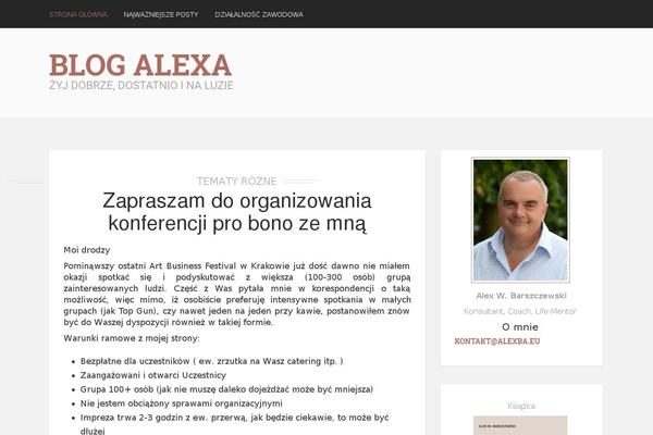 Site using Twentig plugin