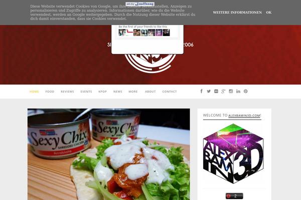 alexbamin3d.com site used Sastro