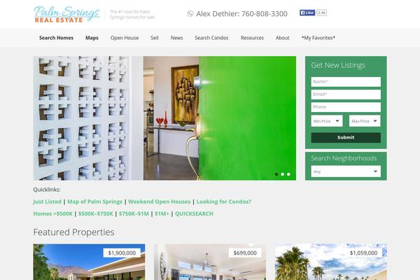 pscondos theme websites examples