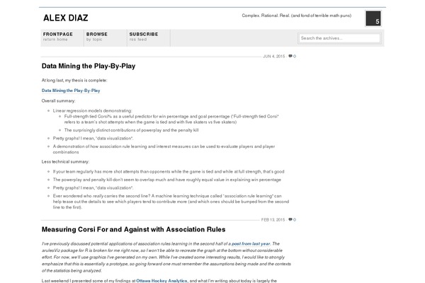 alexdiaz.ca site used Grid_focus