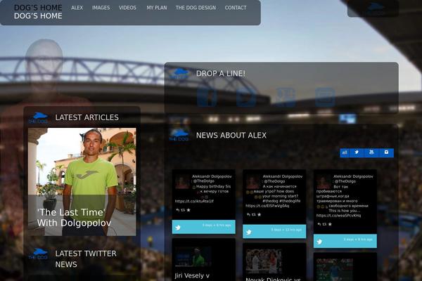 DevDmBootstrap3 theme site design template sample