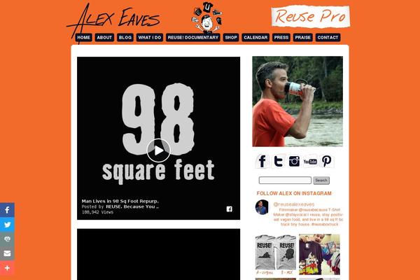 Twenty Ten theme site design template sample