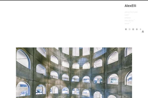 Skylab theme site design template sample
