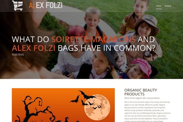 Rowling theme site design template sample