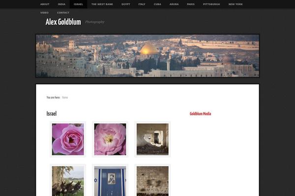 Picturesque theme site design template sample