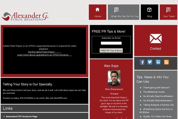 Rox_metro theme site design template sample
