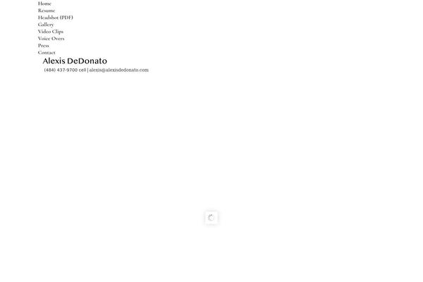 Site using Elementor plugin