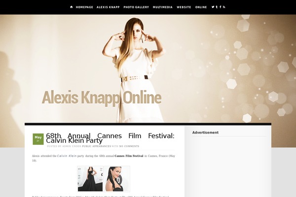 One theme site design template sample