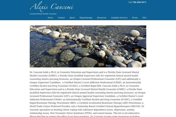 U Design Child theme site design template sample