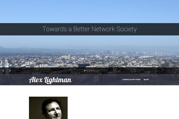 I Am One theme site design template sample