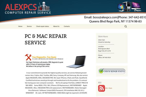 Site using BigContact Contact Page plugin