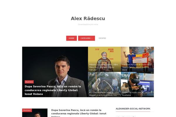 Entrance theme site design template sample