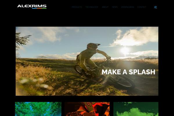 Atelier theme site design template sample