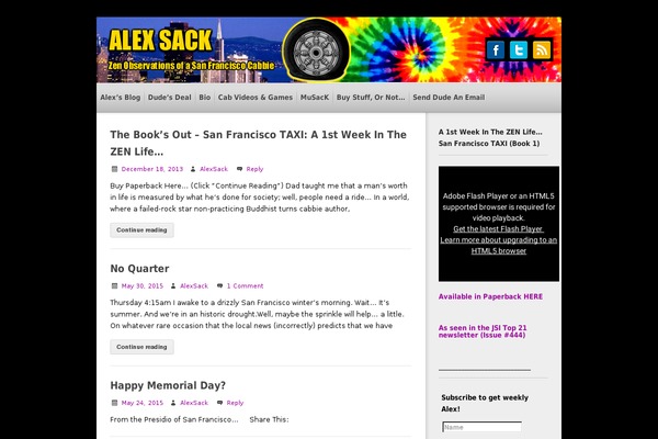 Priimo theme site design template sample