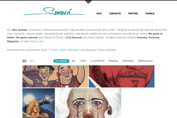 Daisho theme site design template sample