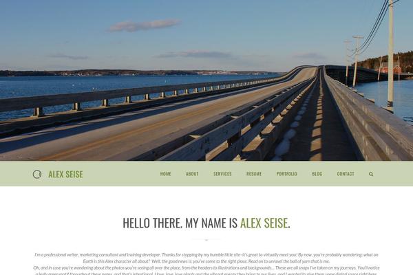 alexseise.com site used Vela