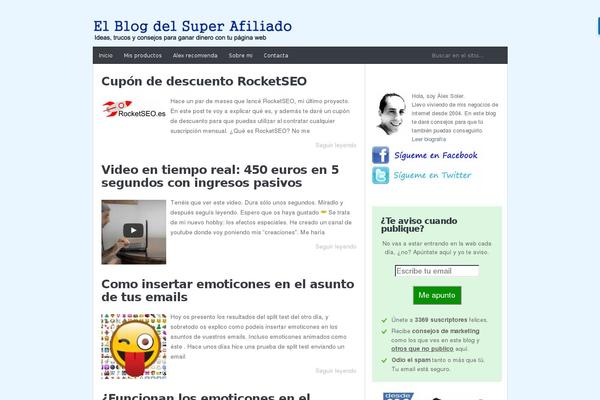 JustBlue theme site design template sample