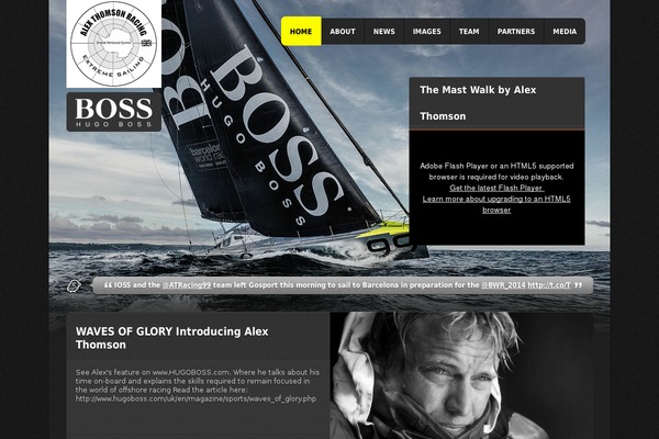 Site using Wp-social-media-slider plugin
