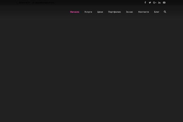 Zephyr-child theme site design template sample