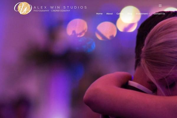 Inspiro theme site design template sample