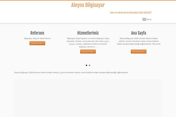 Customizr theme site design template sample
