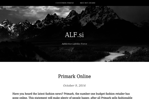 Landscape theme site design template sample