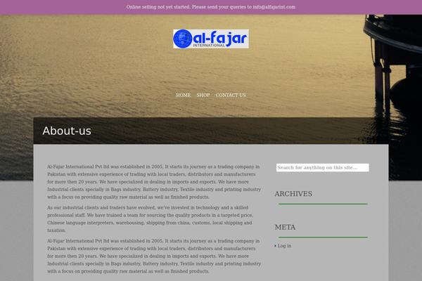 Site using Cornerstone plugin