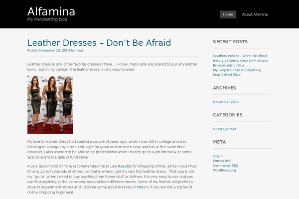 Portfolio Press theme site design template sample