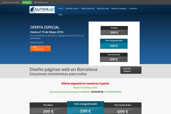 myHosting theme site design template sample
