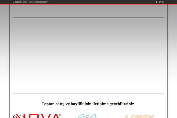 Alfa theme site design template sample