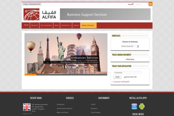 Site using Booking.com Official Search Box plugin