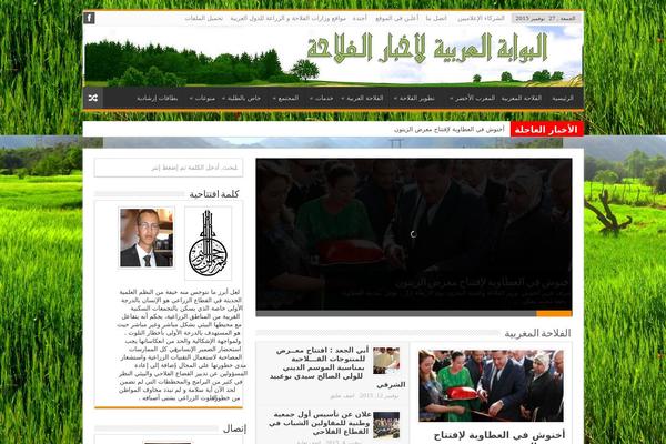 Site using Alfie WP Weather plugin