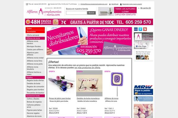 Magazine theme site design template sample