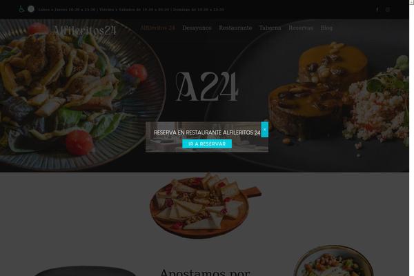 Vip-restaurant-child theme site design template sample