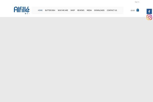 Classico theme site design template sample