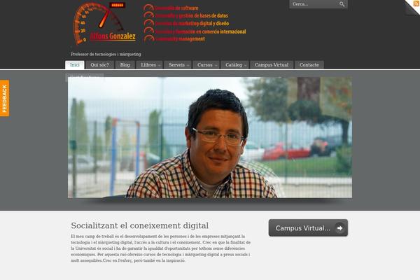 PureVISION theme site design template sample