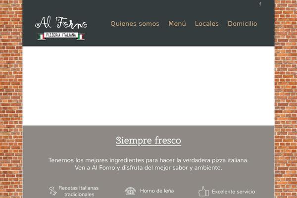 Ristorante theme site design template sample