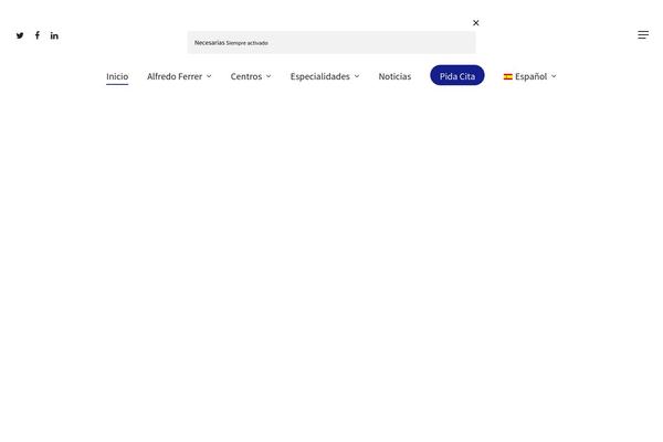 Salient theme site design template sample