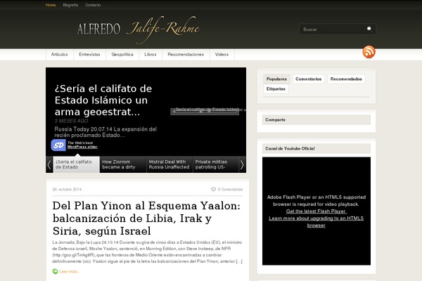 alfredojalife.com site used Fresh News