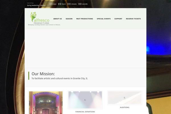 Incarnation theme site design template sample