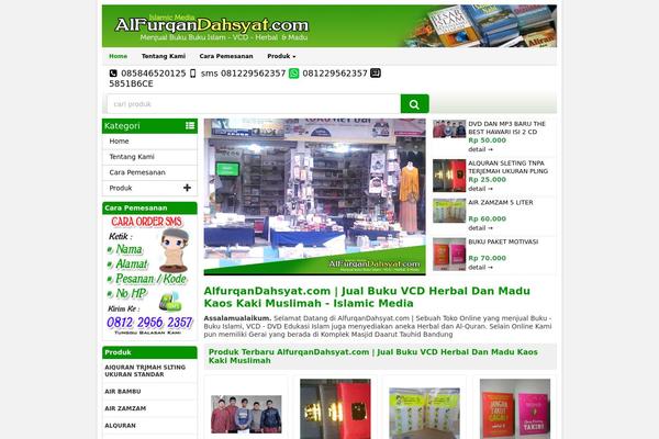 WP-Grosir theme site design template sample