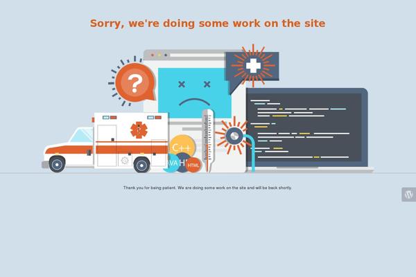 Site using Coming-soon-wp plugin