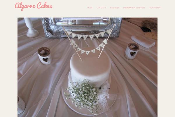 algarvecakes.com site used Skt-bakery-pro