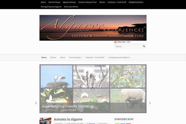 Currents theme site design template sample