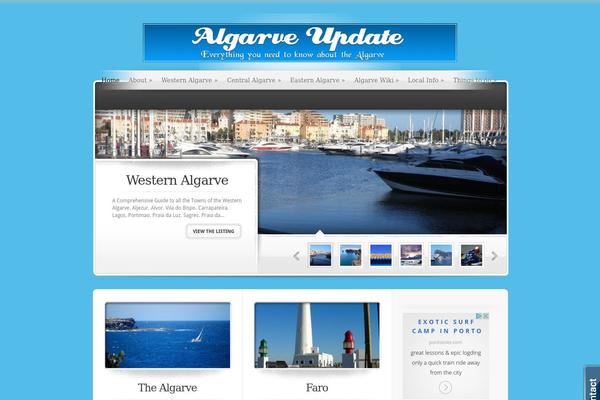 ElegantEstate theme site design template sample