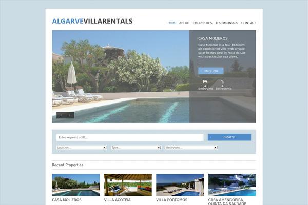 deCorum theme site design template sample