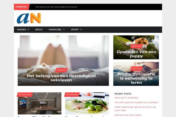 Trident Lite theme site design template sample