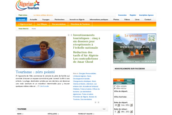 algeriantourism.com site used Manor