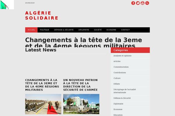 CoverNews theme site design template sample